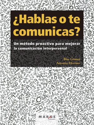 cover image of ¿Hablas o te comunicas?